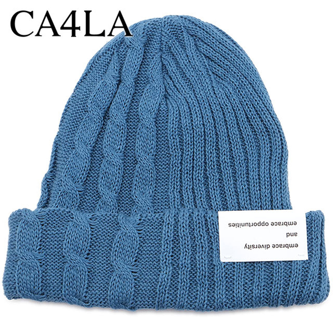 カシラ CA4LA MIXED SS KNIT 黑色 [AKM00097 SS25]