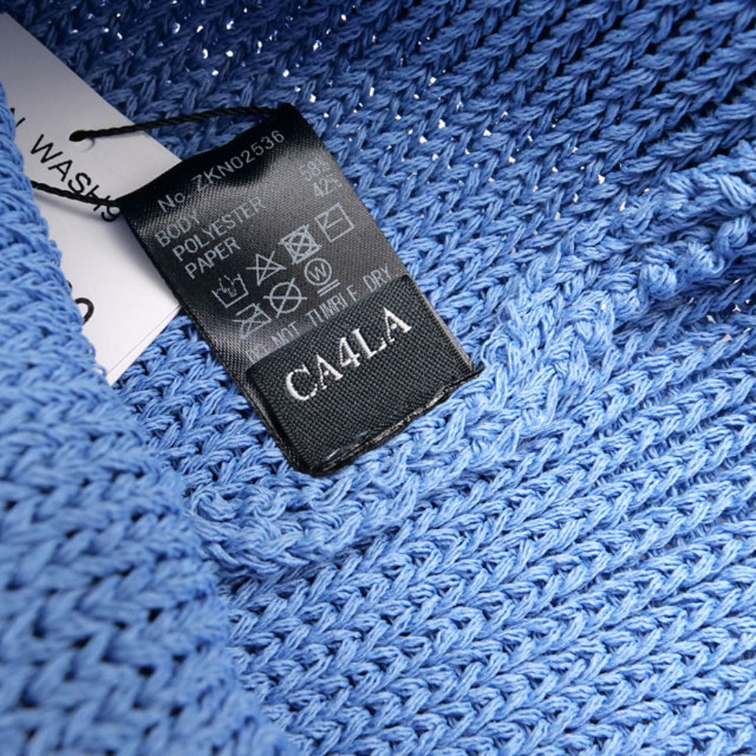 カシラ CA4LA WTURN WASH9 藍色 [ZKN02536 SS25]