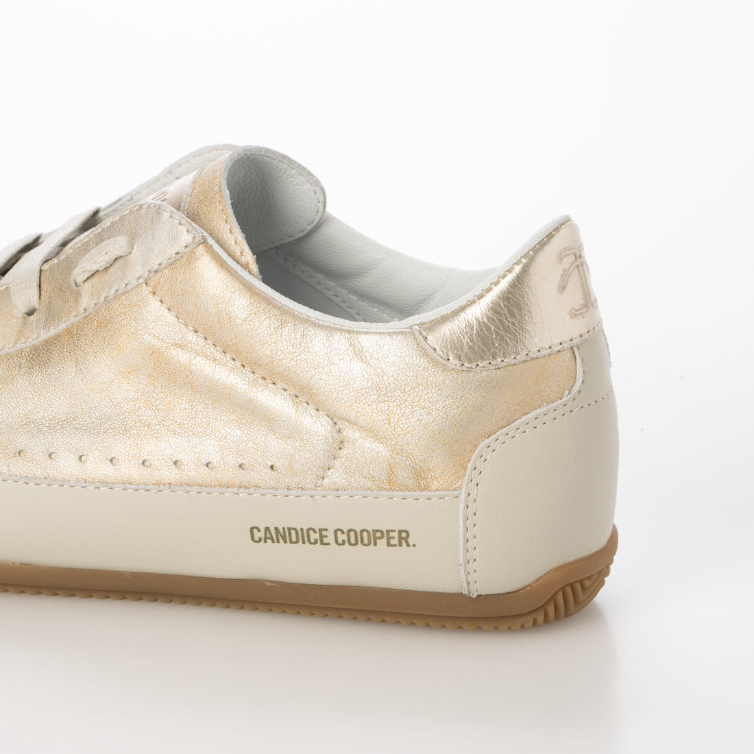 キャンディスクーパー CANDICE COOPER イタリア製 レザースニーカー （ICE-GOLD） ICE-GOLD