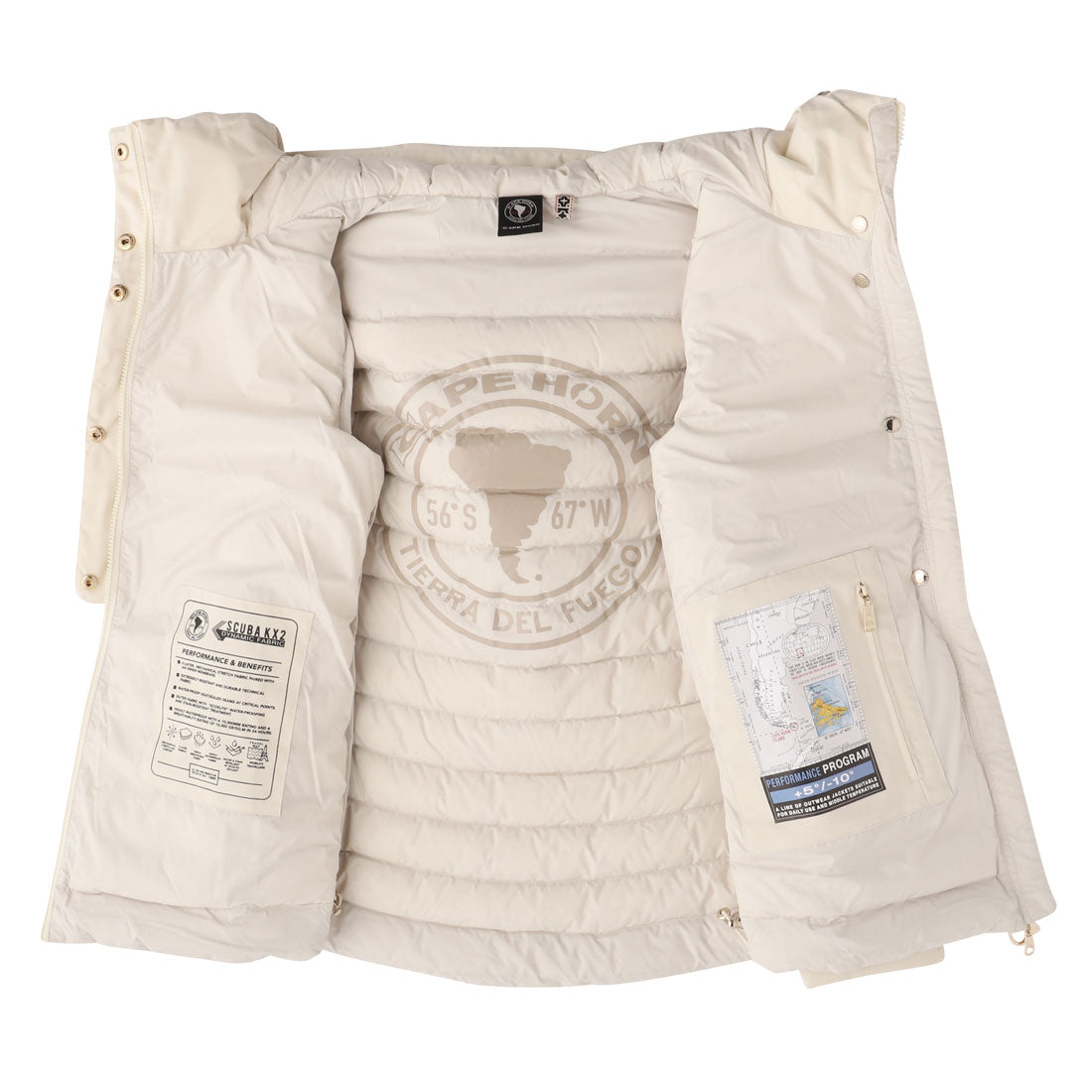 ケープホーン CAPE HORN ダウンジャケット カサブランカ DOWN JACKET 72532 BETULLA