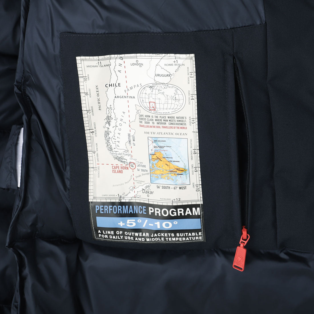 ケープホーン CAPE HORN ダウンジャケット カンデラリア DOWN JACKET 72542 BLUE