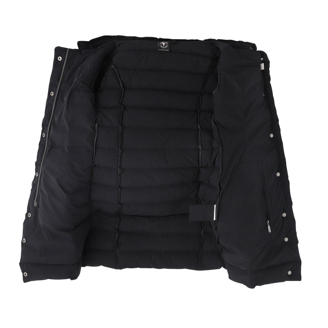 ケープホーン CAPE HORN ダウンジャケット サンタクルス エコファー DOWN JACKET 72572 BLACK