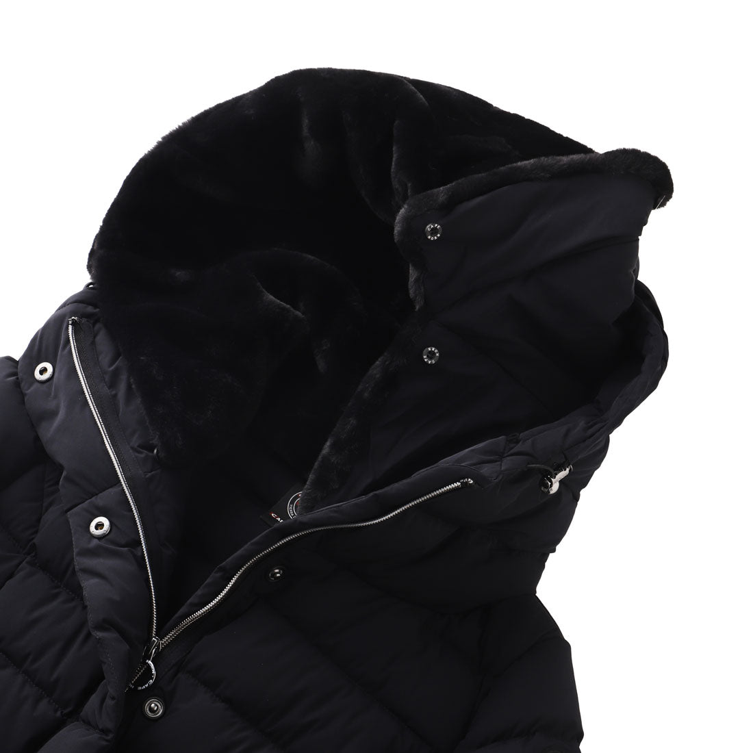 ケープホーン CAPE HORN ダウンジャケット サンタクルス エコファー DOWN JACKET 72572 BLACK