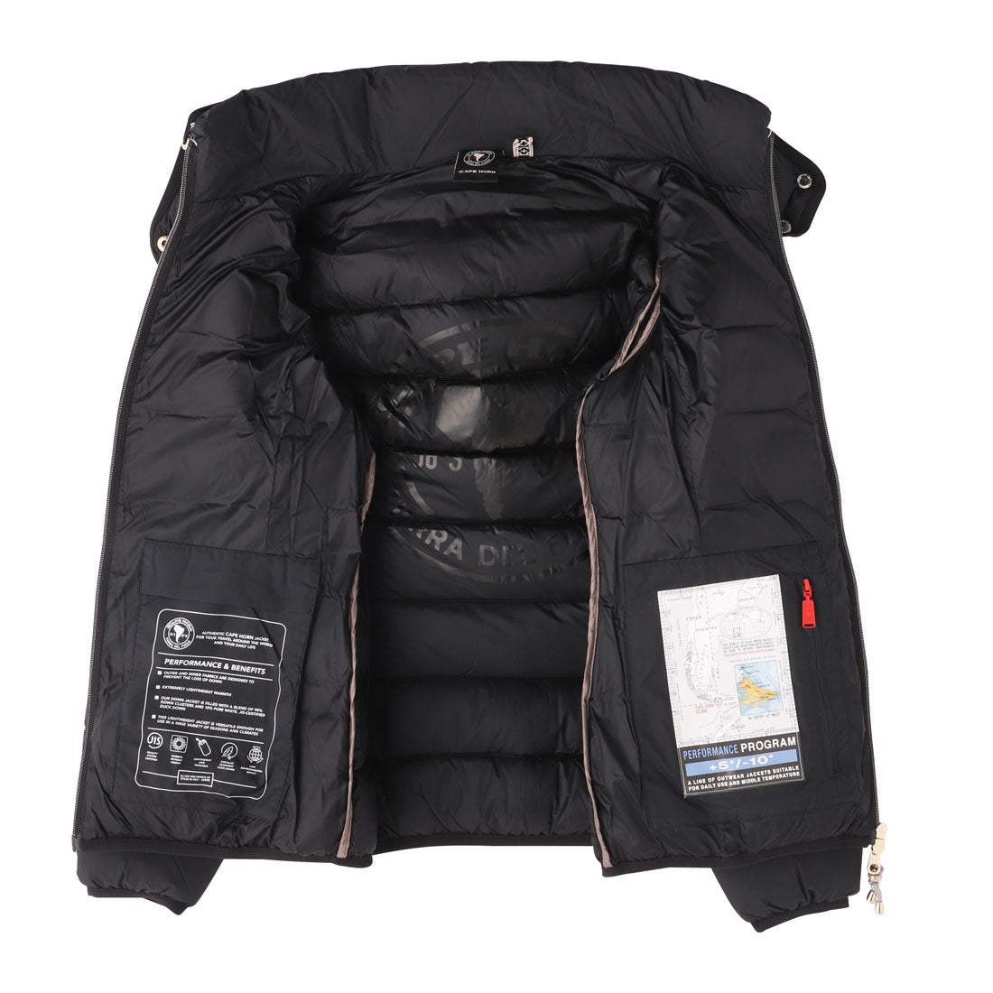 ケープホーン CAPE HORN ダウンジャケット マットステラ DOWN JACKET 72560 BLACK