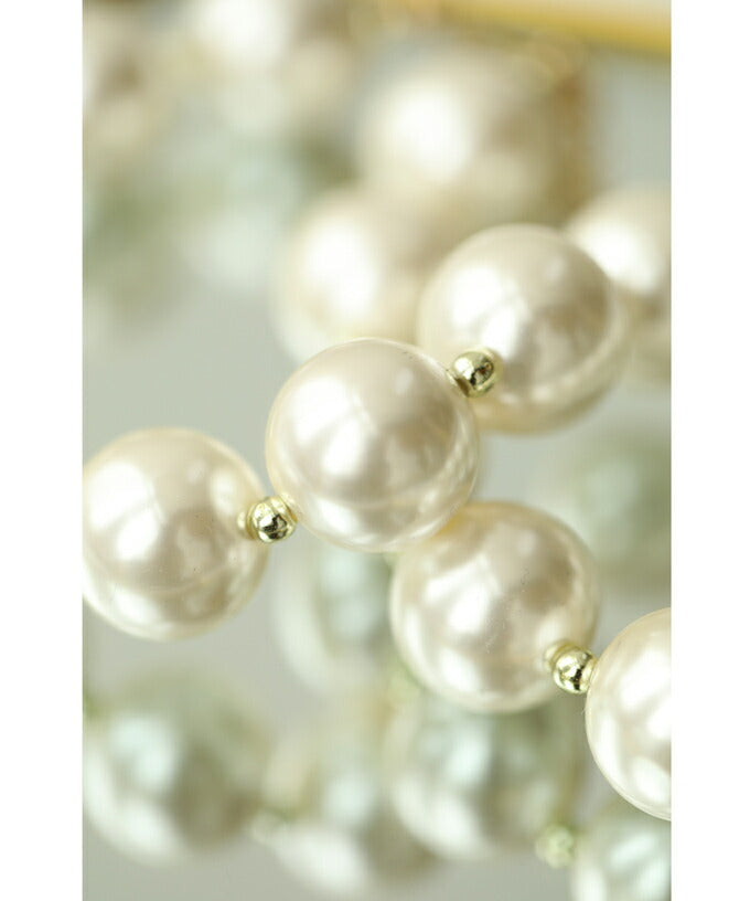 カワイイ CAWAII 首元を飾る艶玉ストーンネックレス （レッド） レッド