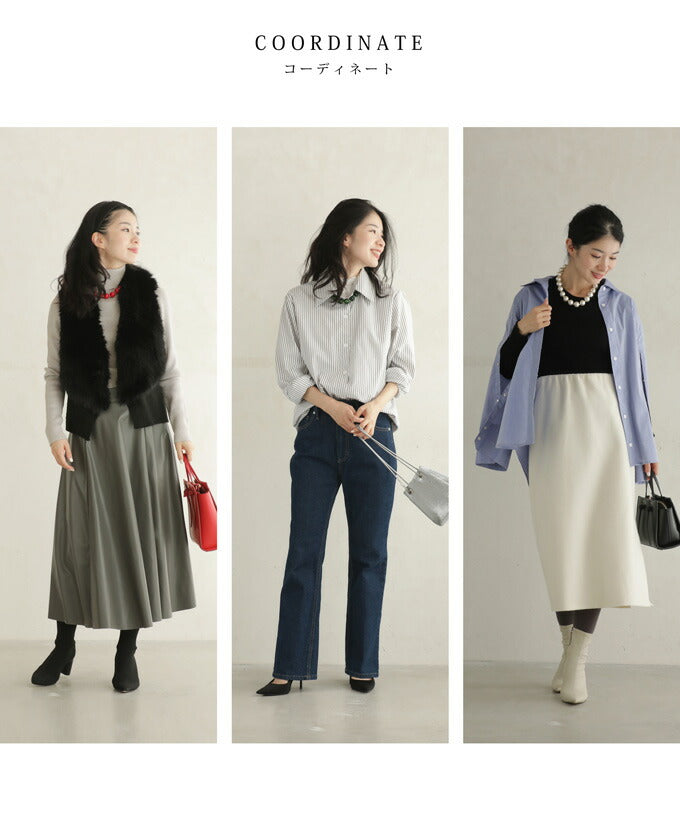 カワイイ CAWAII 首元を飾る艶玉ストーンネックレス （レッド） レッド