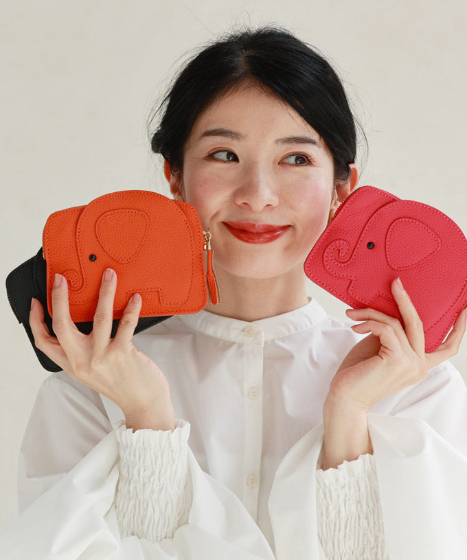 カワイイ CAWAII まあるいゾウの柔らかレザー調お財布 エレガント ベーシック カジュアル 可愛い かわいい カワイイ おしゃれ オシャレ お洒落 個性 個性的 定番 ベーシック 大人かわいい 大人可愛い 上品 女性らしい デザイン スタンダード ナチュラル きれいめ キレイめ シンプル フェミニン レディース レディースファッション 大人 ママ ミセス 30代 40代 50代 60代 まあるいゾウ 柔らかレザー調 お財布 日常使い おでかけ