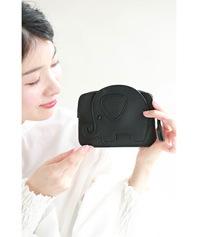 カワイイ CAWAII まあるいゾウの柔らかレザー調お財布 エレガント ベーシック カジュアル 可愛い かわいい カワイイ おしゃれ オシャレ お洒落 個性 個性的 定番 ベーシック 大人かわいい 大人可愛い 上品 女性らしい デザイン スタンダード ナチュラル きれいめ キレイめ シンプル フェミニン レディース レディースファッション 大人 ママ ミセス 30代 40代 50代 60代 まあるいゾウ 柔らかレザー調 お財布 日常使い おでかけ