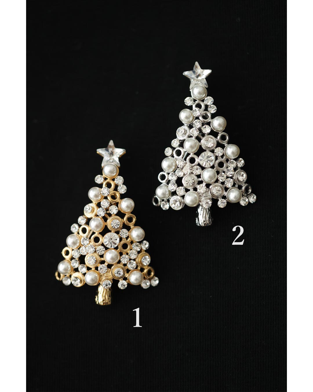 CAWAII CAWAII 彩繪快樂假期的聖誕樹胸針