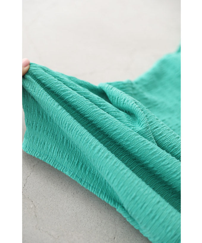 CAWAII CAWAII Back Twist Tuck Pullover Top