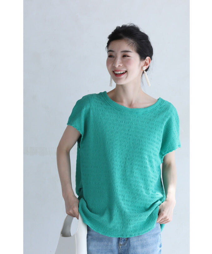 CAWAII CAWAII Back Twist Tuck Pullover Top