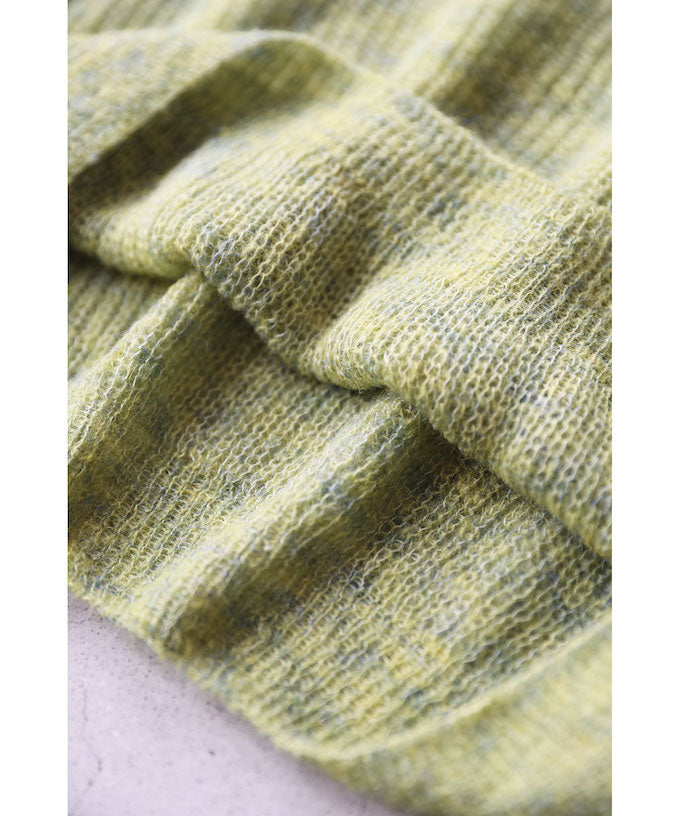 カワイイ CAWAII カラーインナーに合わせる重ね着ニット