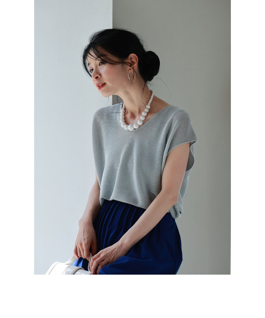 CAWAII coordinated semi-elegant top