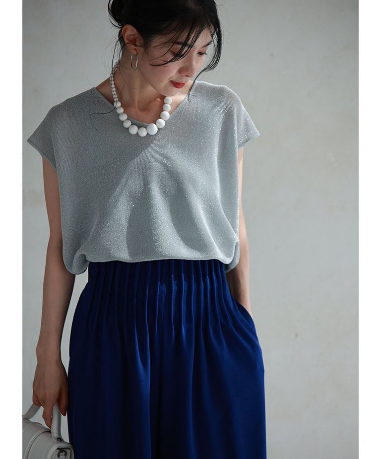 CAWAII coordinated semi-elegant top