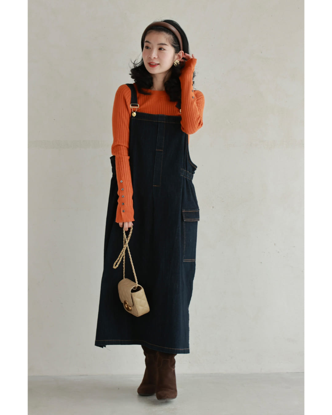 Cute CAWAII Playful Color Knit Cut-and-Sew Top