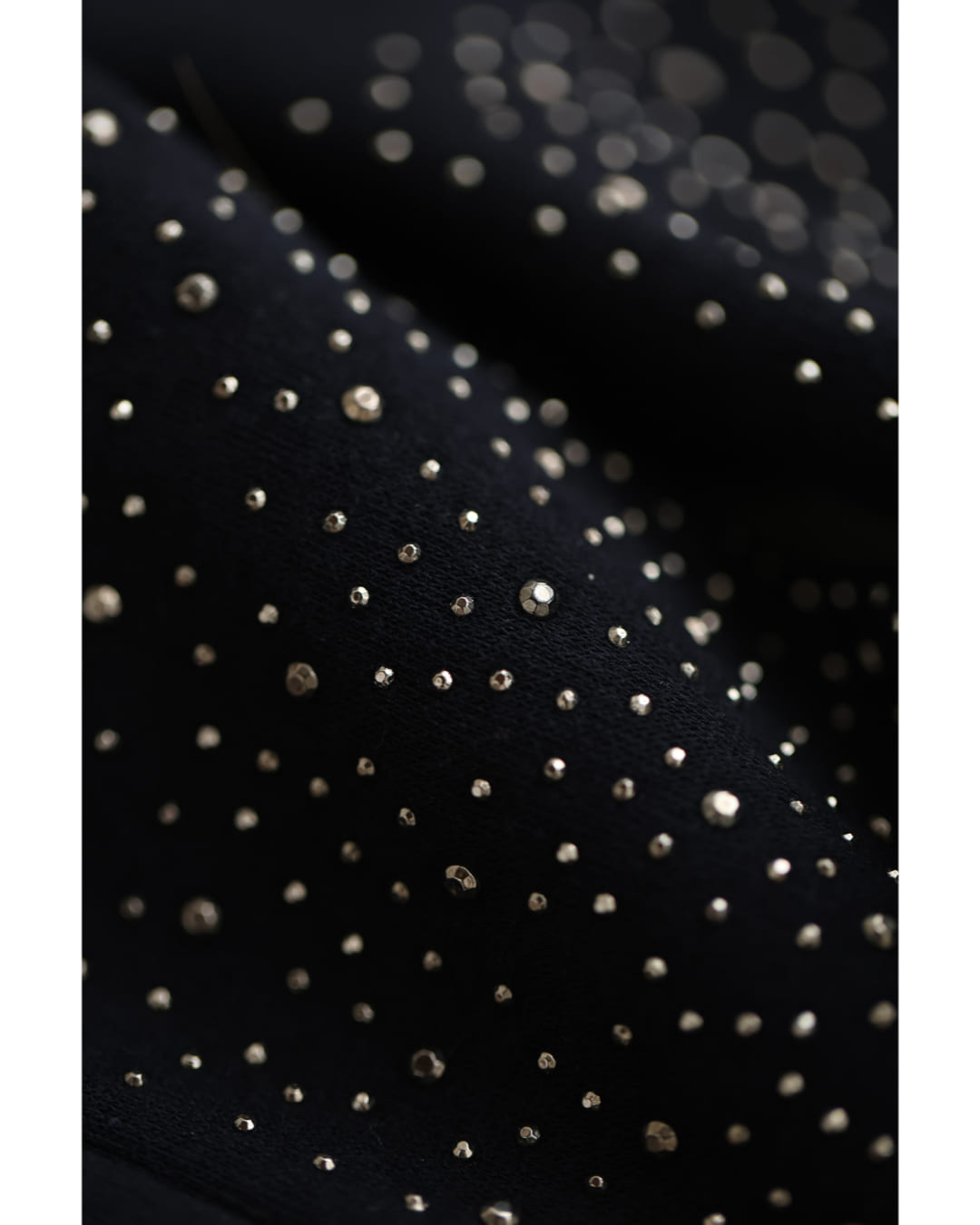 カワイイ CAWAII 手元にも輝きを添える。ビジューのあったか手袋 （ネイビー） ネイビー