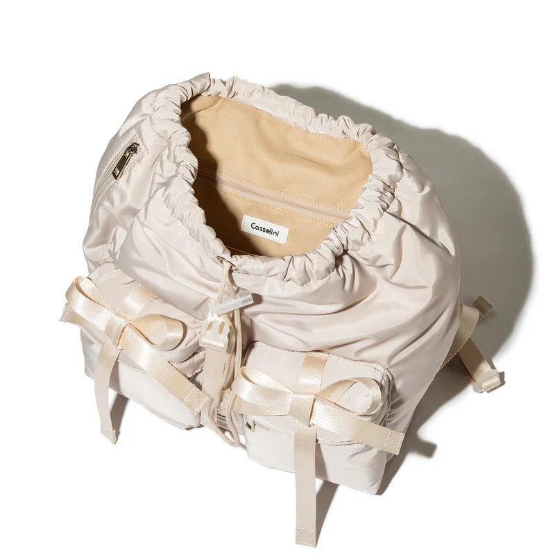 キャセリーニ Casselini リボン バックパック（Ribbon Backpack） （Beige） Beige