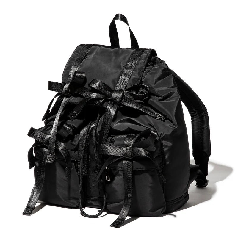キャセリーニ Casselini リボン バックパック（Ribbon Backpack） （Black） Black