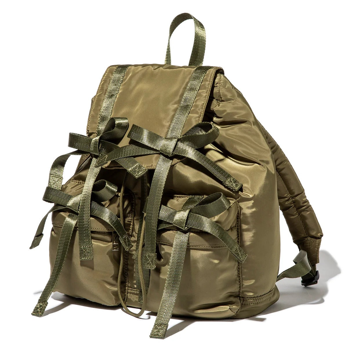 キャセリーニ Casselini リボン バックパック（Ribbon Backpack） （Khaki） Khaki