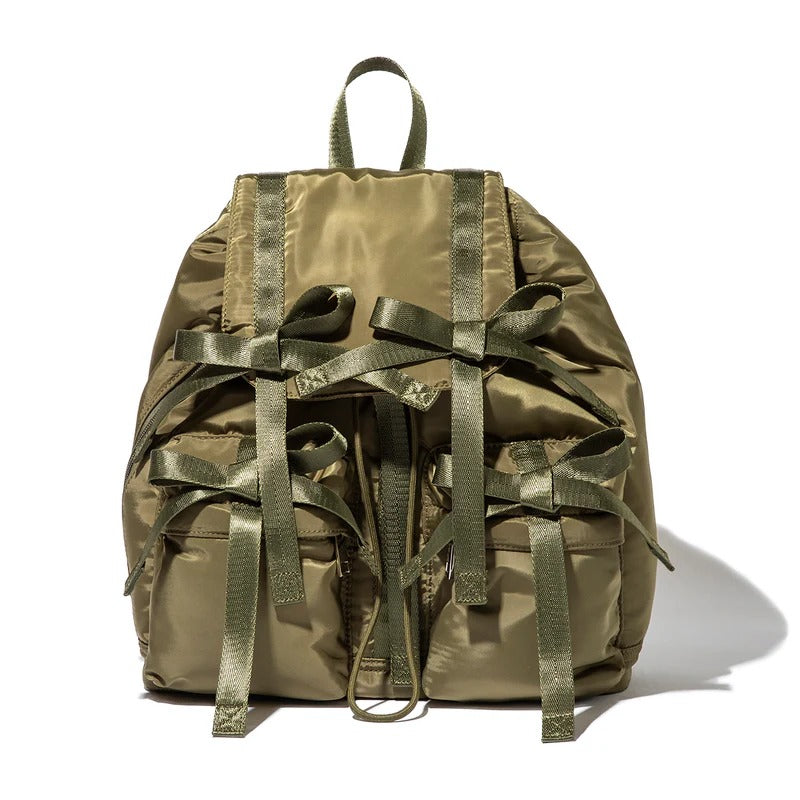 キャセリーニ Casselini リボン バックパック（Ribbon Backpack） （Khaki） Khaki