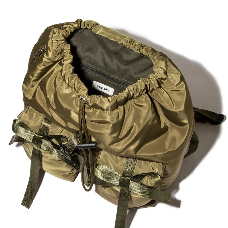 キャセリーニ Casselini リボン バックパック（Ribbon Backpack） （Khaki） Khaki