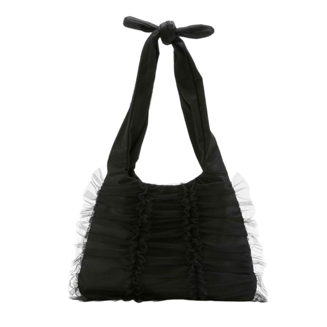 キャセリーニ Casselini ワイドチュールトート（Wide Tulle Tote） （ブラック） ブラック