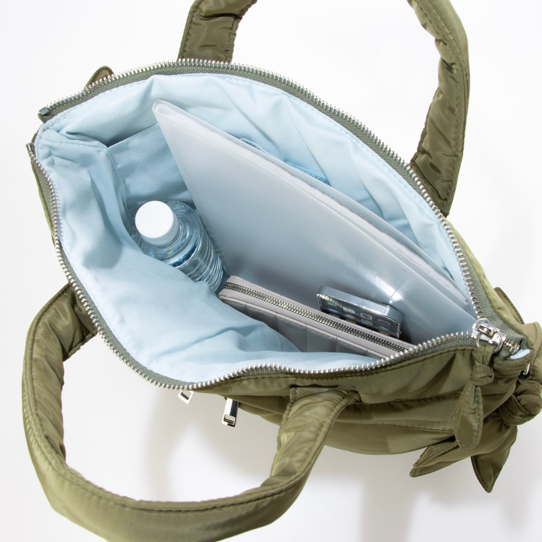 キャセリーニ Casselini リボンヘルメットバッグ 252-110516 （カーキ） カーキ