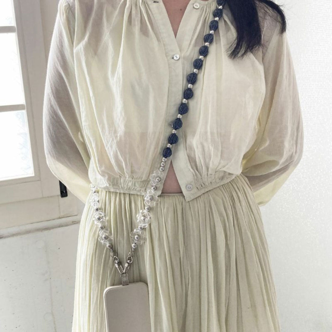キャセリーニ Casselini Casselini Wrap Beads Mobile Shoulder（キャセリーニ ラップビーズモバイルショルダー） （ブラック） ブラック