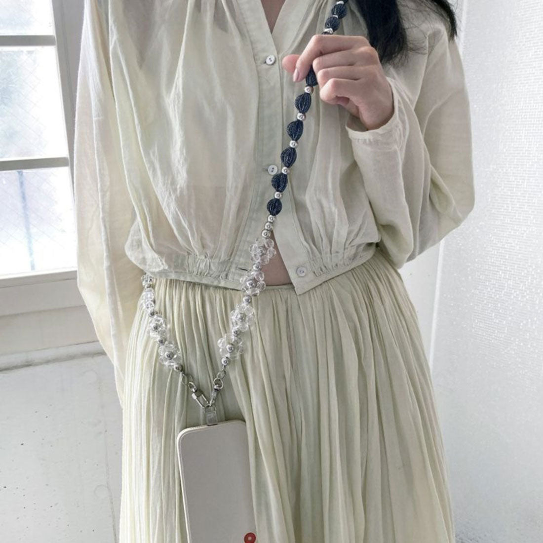 キャセリーニ Casselini Casselini Wrap Beads Mobile Shoulder（キャセリーニ ラップビーズモバイルショルダー） （ブラック） ブラック