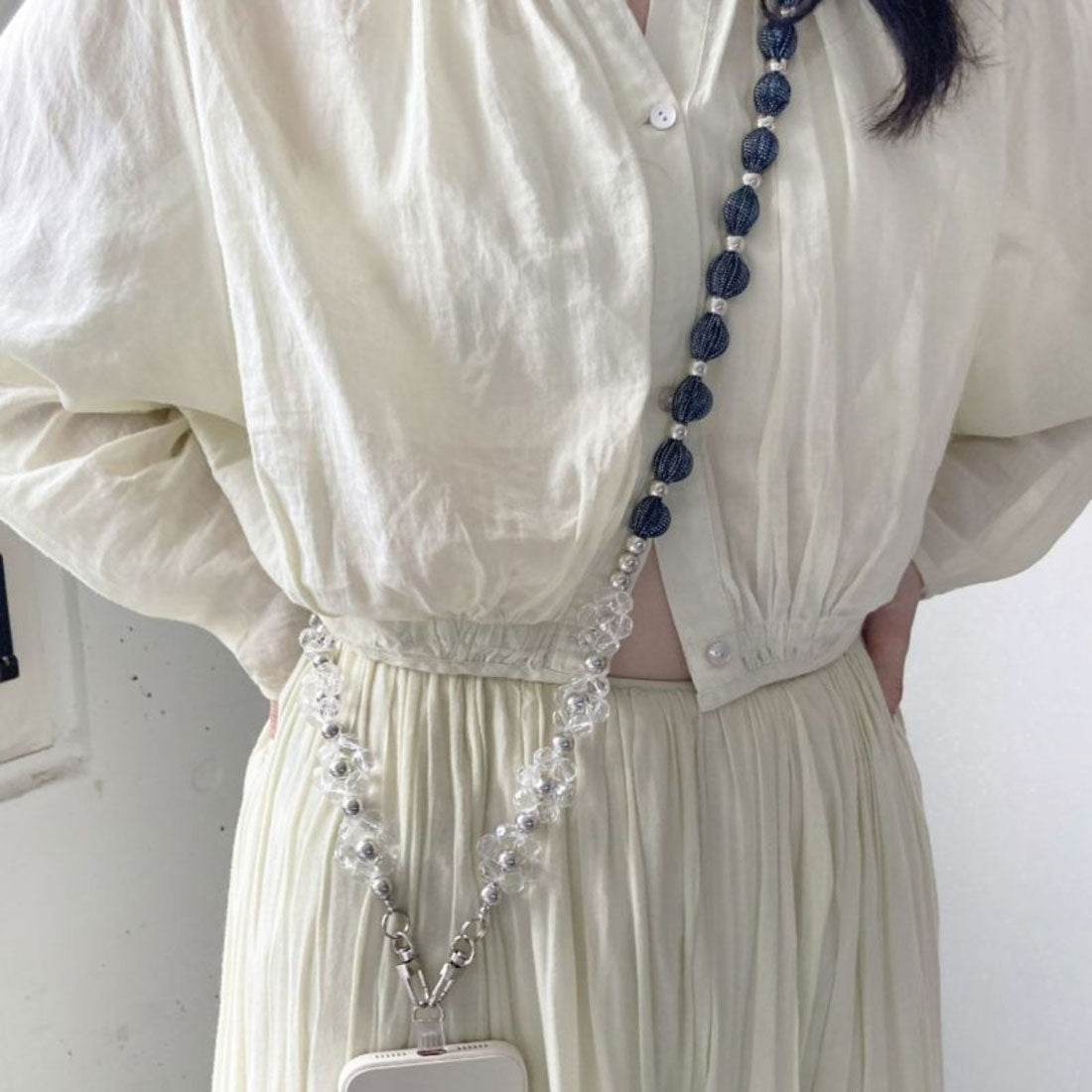 キャセリーニ Casselini Casselini Wrap Beads Mobile Shoulder（キャセリーニ ラップビーズモバイルショルダー） （ブラック） ブラック