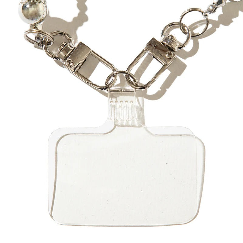 キャセリーニ Casselini フラワービーズ ハンドストラップ（Flower beads hand strap） （Silver） Silver