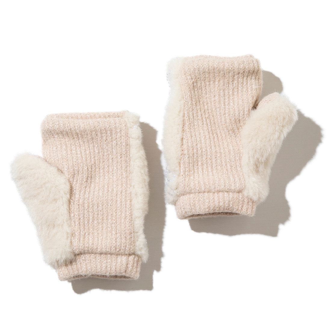キャセリーニ Casselini フラワーモチーフグローブ（Flower Motif Gloves） （アイボリー） アイボリー