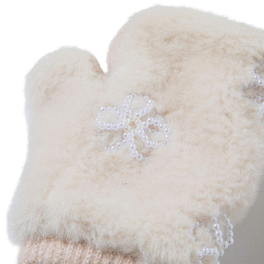キャセリーニ Casselini フラワーモチーフグローブ（Flower Motif Gloves） （アイボリー） アイボリー