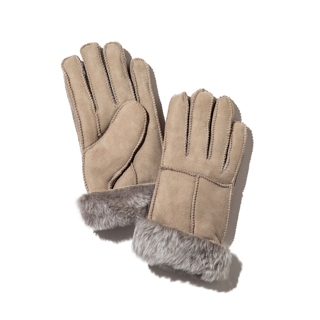 キャセリーニ Casselini ハギ ムートン グローブ（Mouton Gloves） （グレー） グレー