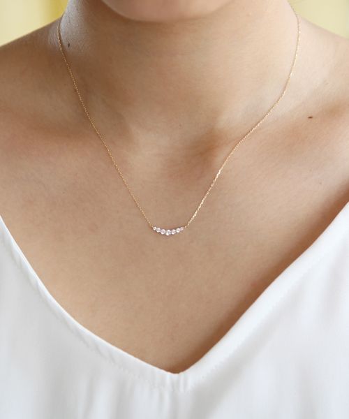 Canal4℃ K10 Yellow Gold Necklace