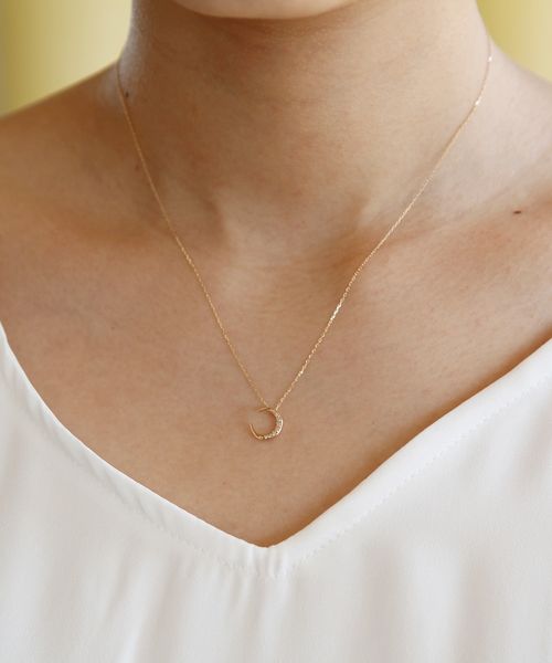 Canal4℃ K10 Yellow Gold Necklace