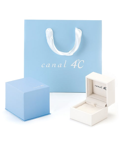 カナルヨンドシー Canal4℃ シルバーキュービックジルコニアリング