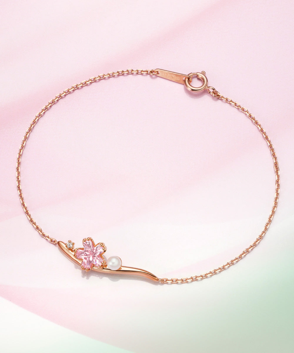 カナルヨンドシー Canal4℃ 【2025 SAKURA Collection】シルバー ブレスレット