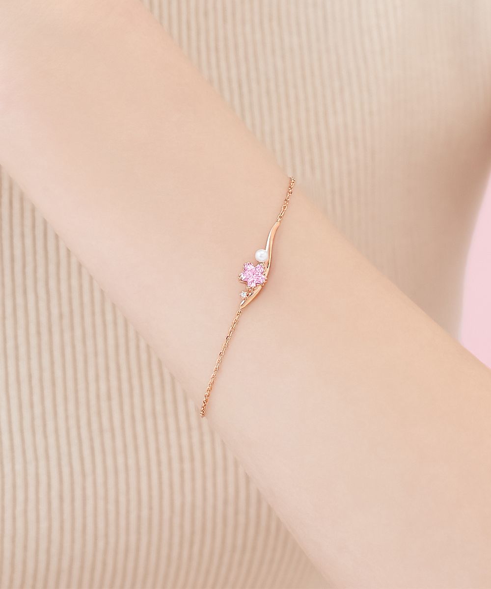 カナルヨンドシー Canal4℃ 【2025 SAKURA Collection】シルバー ブレスレット