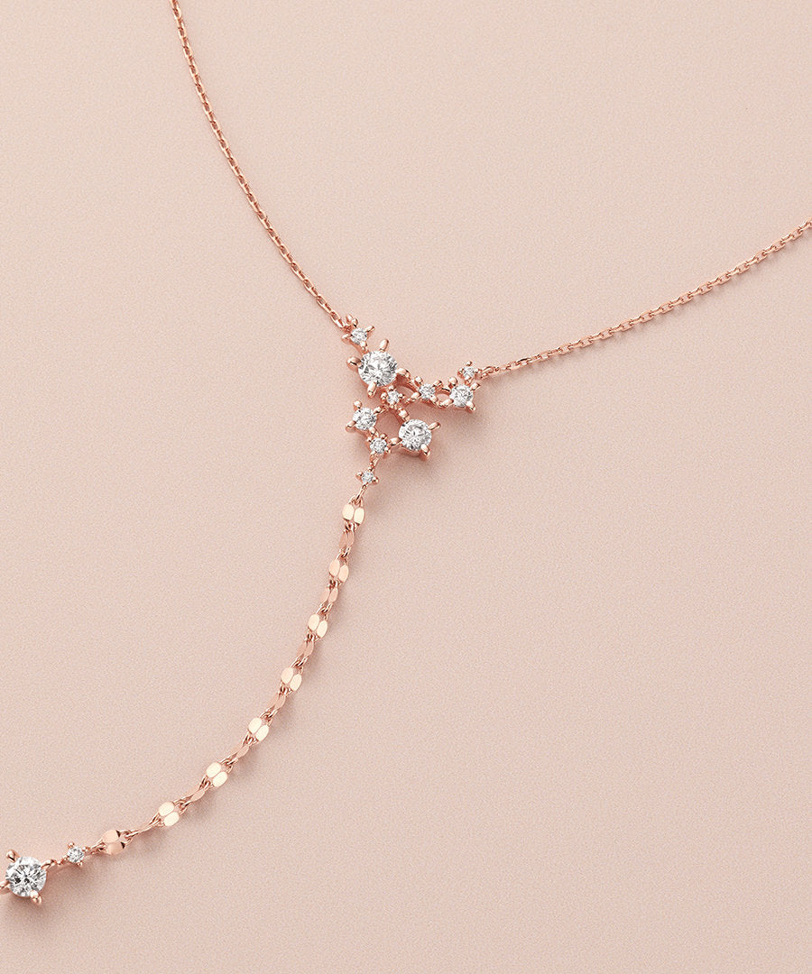 カナルヨンドシー Canal4℃ 【Winter Limited】 シルバー ネックレス （ピンクゴールド） ピンクゴールド