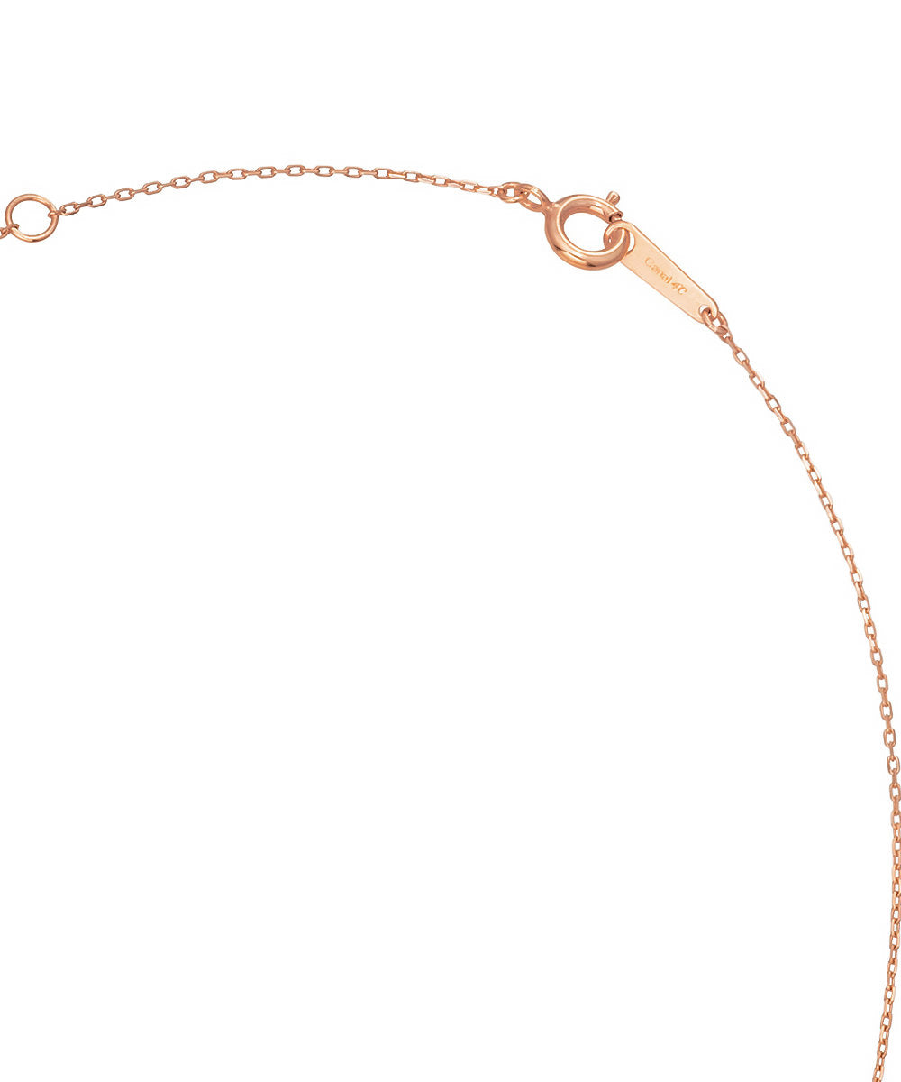 カナルヨンドシー Canal4℃ 【Winter Limited】 シルバー ネックレス （ピンクゴールド） ピンクゴールド