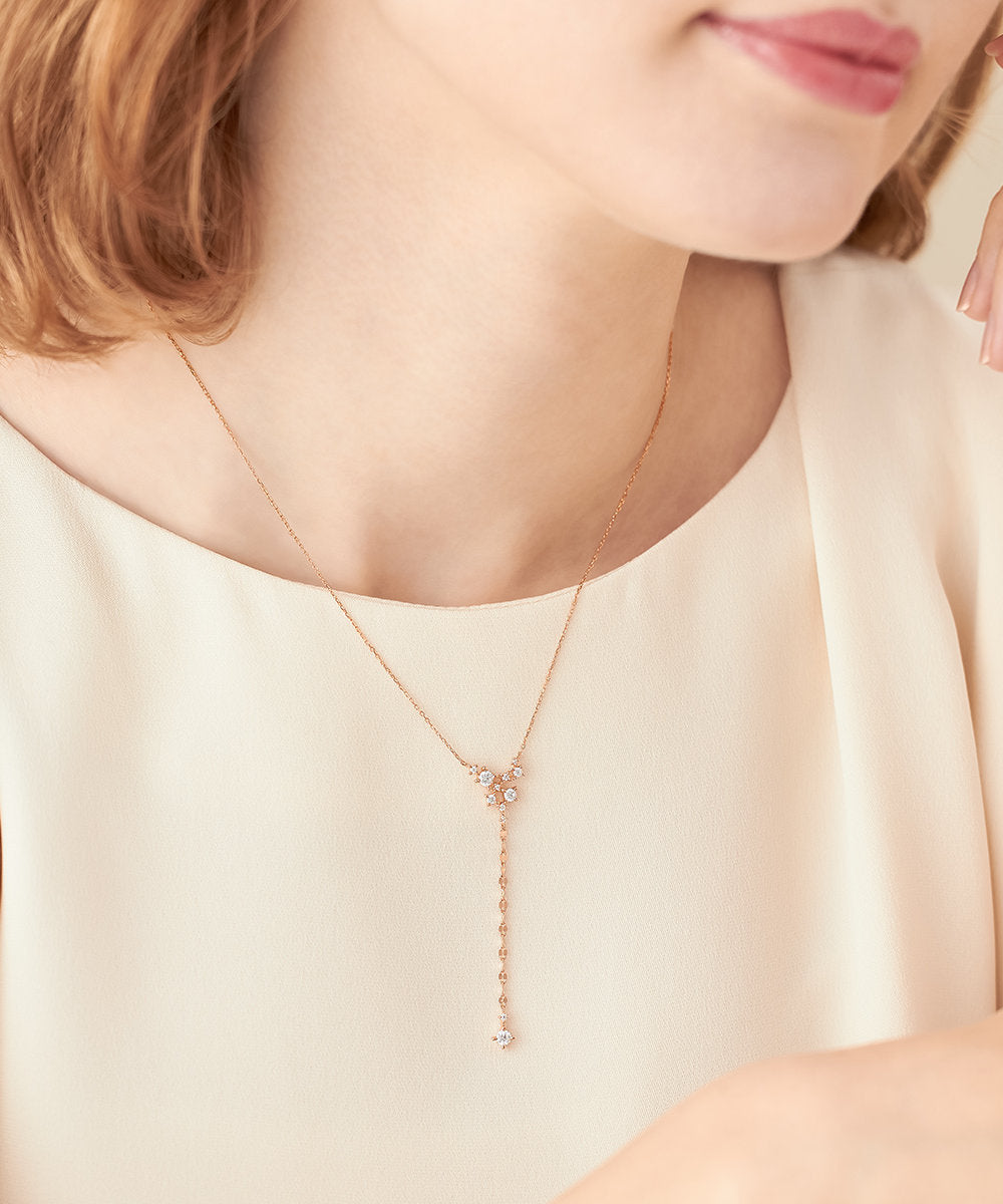 カナルヨンドシー Canal4℃ 【Winter Limited】 シルバー ネックレス （ピンクゴールド） ピンクゴールド