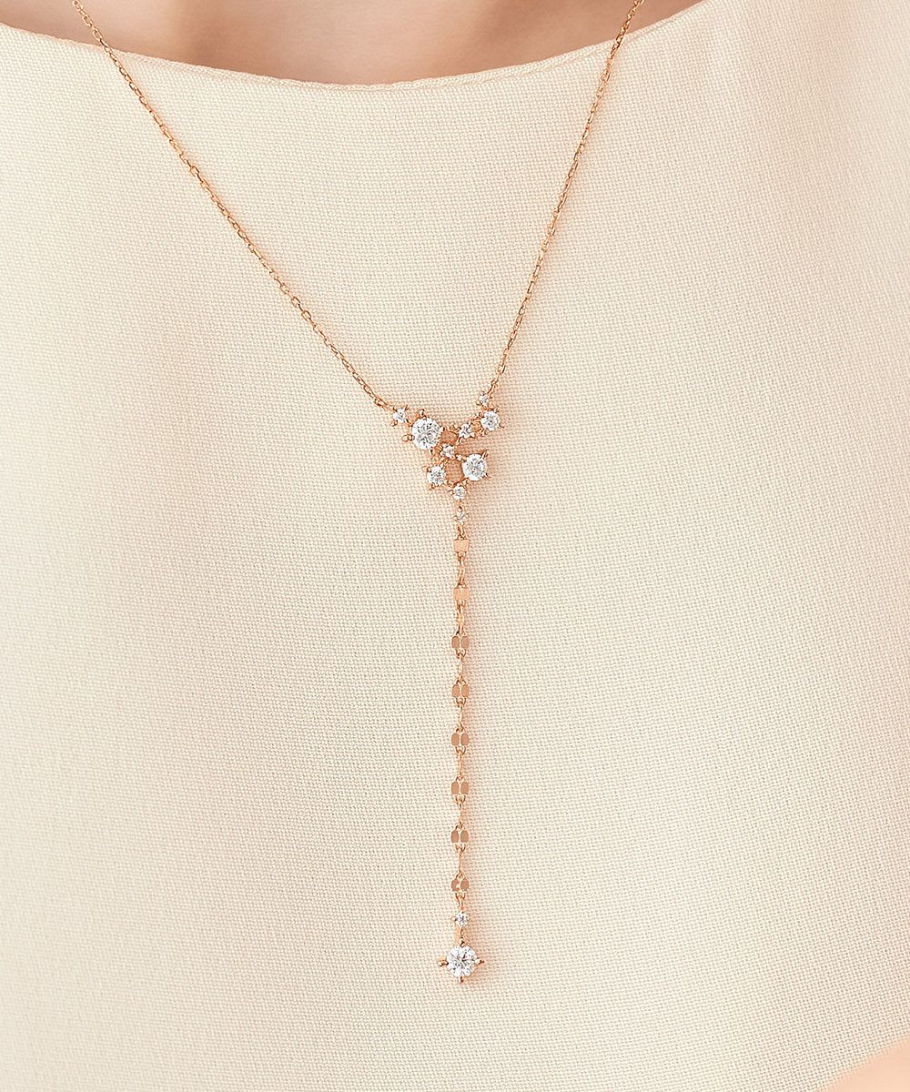 カナルヨンドシー Canal4℃ 【Winter Limited】 シルバー ネックレス （ピンクゴールド） ピンクゴールド