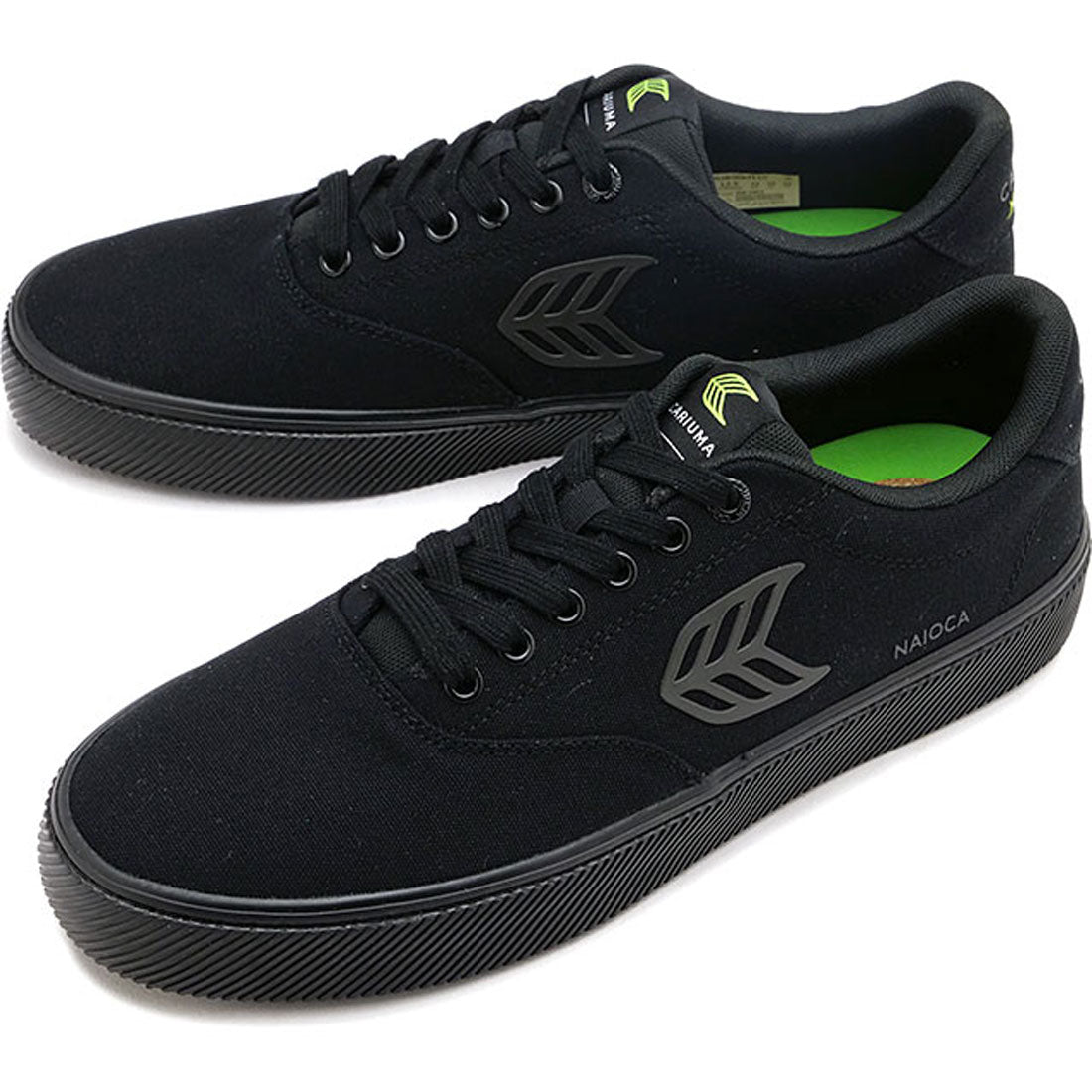 カリウマ CARIUMA NAIOCA CANVAS All Black/Ash Grey [601703B30] （Grey） Grey