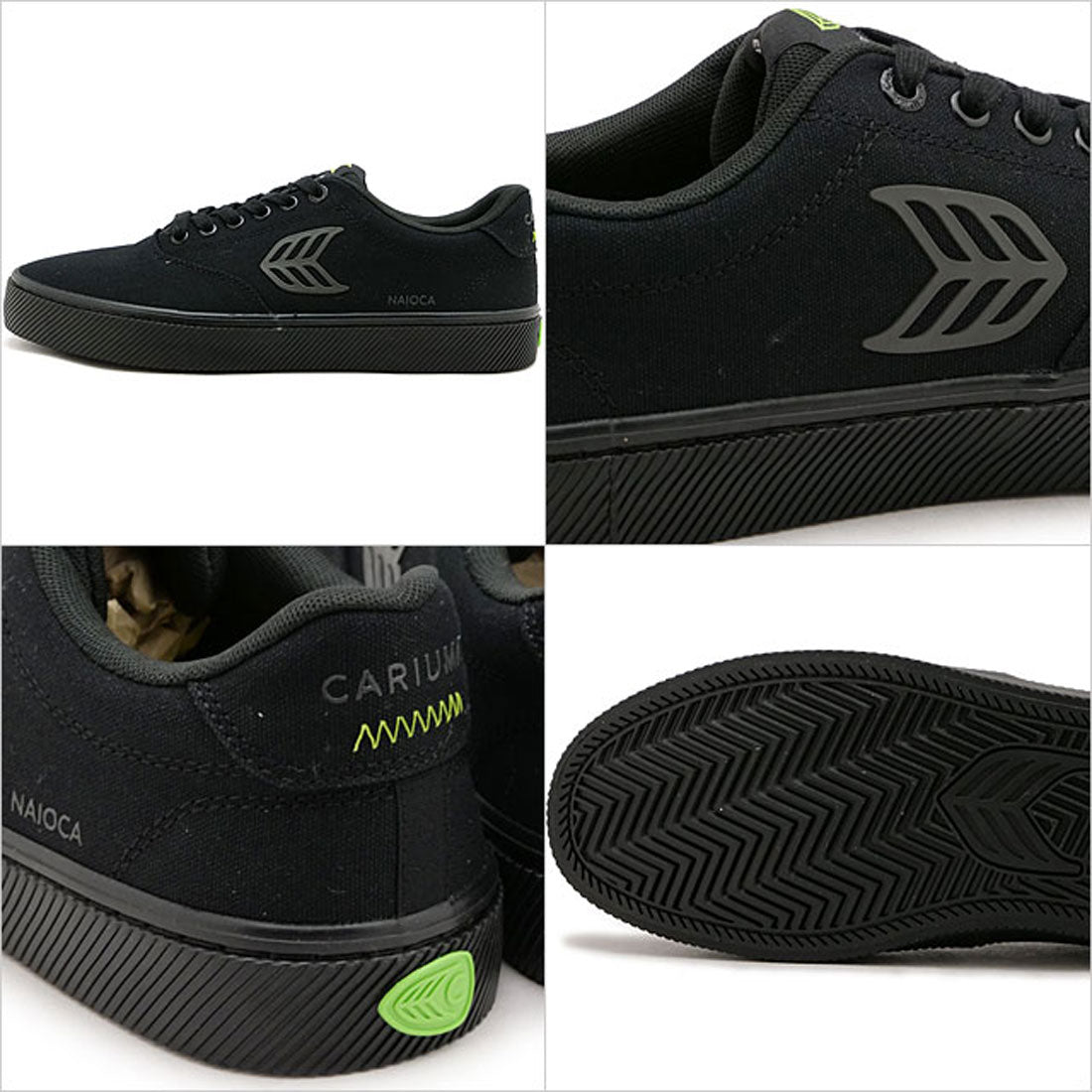 カリウマ CARIUMA NAIOCA CANVAS All Black/Ash Grey [601703B30] （Grey） Grey
