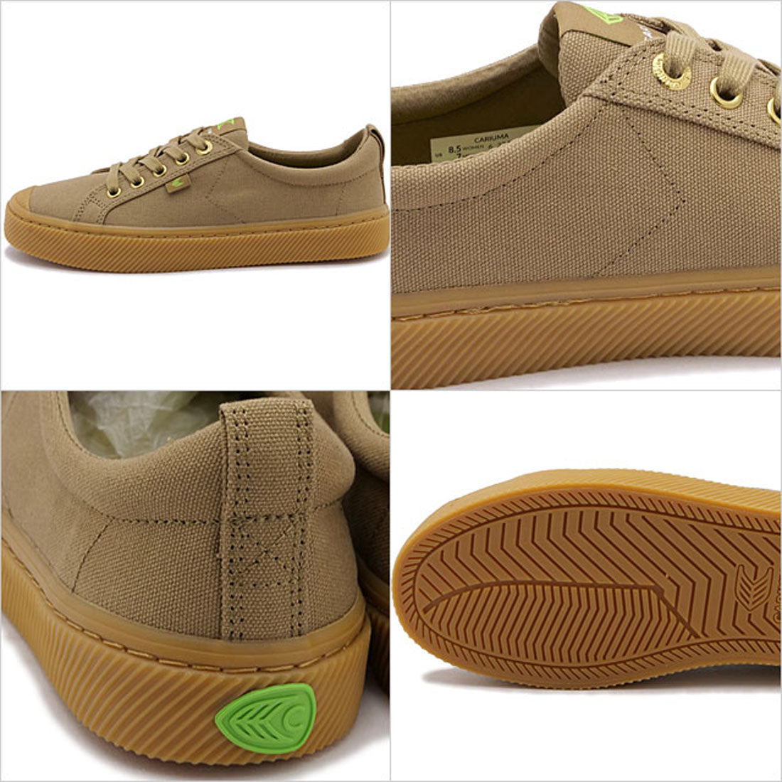 CARIUMA OCA Low Canvas Gum-Burnt-Sand [100103N18]