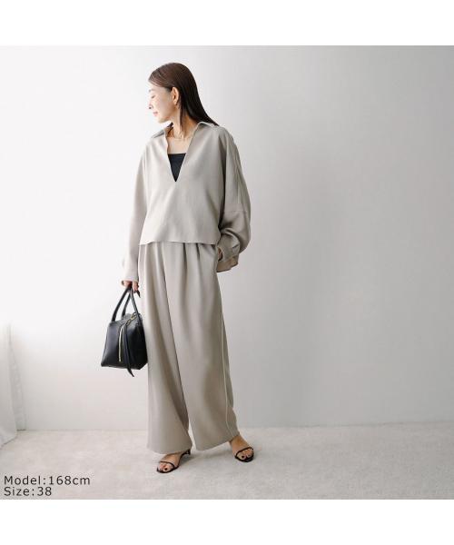 カフネ cafune cafune ブラウス 535961 スキッパー ドルマンスリーブ （13/グレージュ） 13/グレージュ