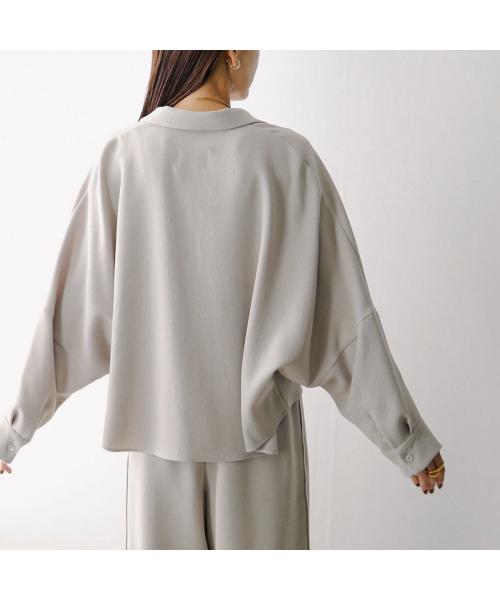 カフネ cafune cafune ブラウス 535961 スキッパー ドルマンスリーブ （13/グレージュ） 13/グレージュ