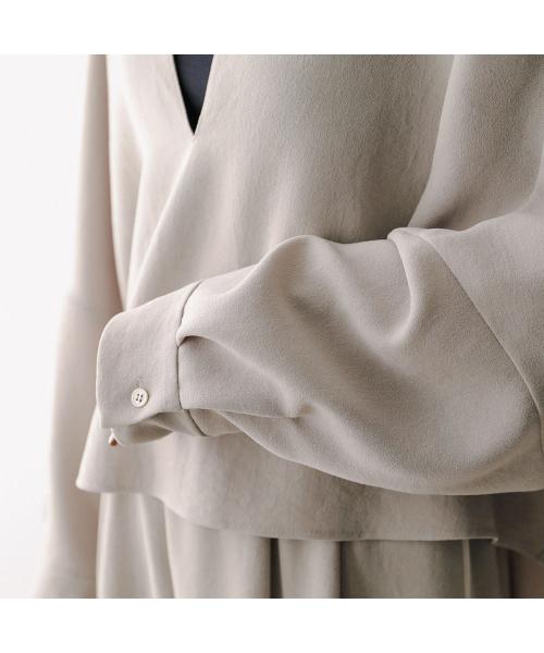 カフネ cafune cafune ブラウス 535961 スキッパー ドルマンスリーブ （13/グレージュ） 13/グレージュ