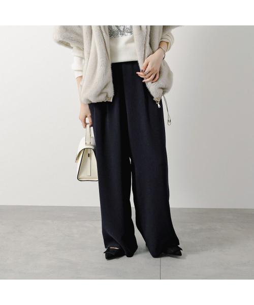 カフネ cafune cafune タックパンツ 535635 ジョーゼット イージーパンツ （13/グレージュ） 13/グレージュ